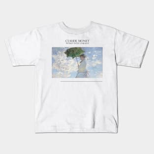 Woman with a Parasol Kids T-Shirt